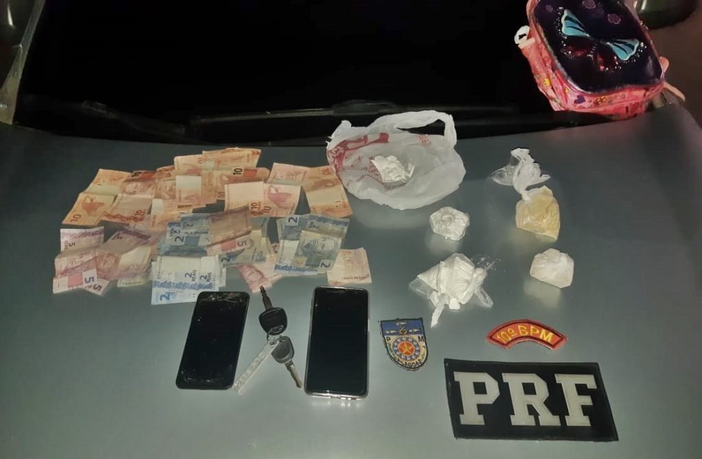 Ação conjunta prende casal com drogas no interior de Alagoas 1 Ascom PRF/AL