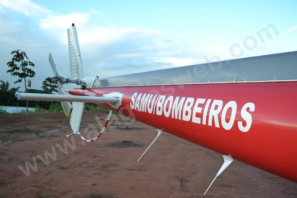 Samu salva a vida de trabalhador rural com Serviço Aeromédico