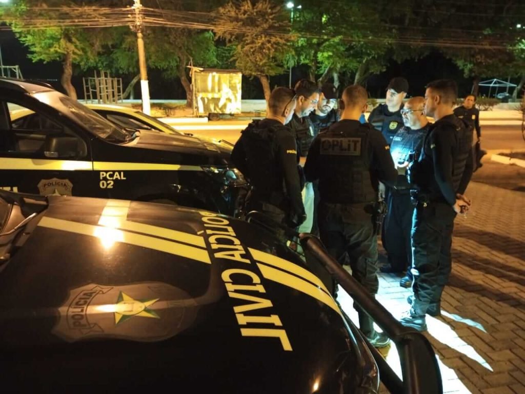 Assaltante de banco é morto durante confronto policial no interior de Alagoas 1 PC-AL