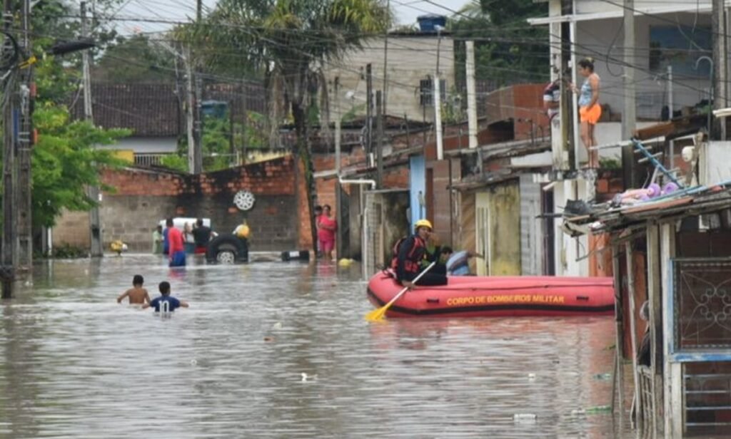 Chuva em Alagoas - Foto/Reprodução