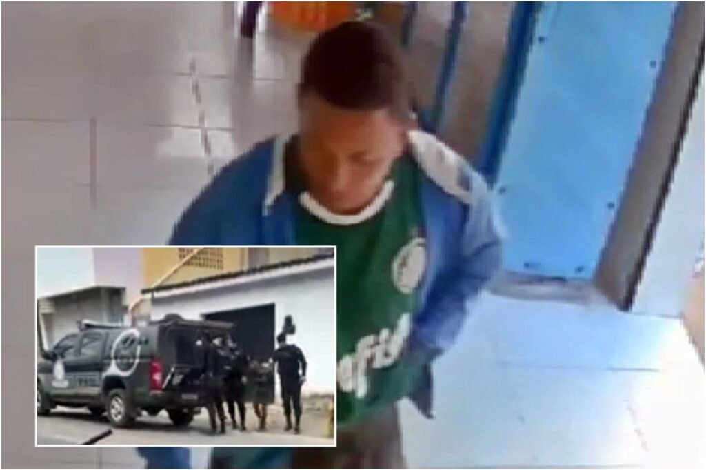 Preso homem que aparece em vídeo roubando celular