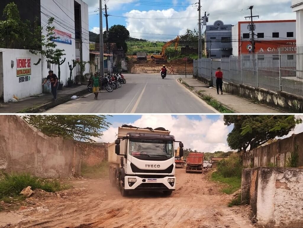 Nova rua promete aliviar trânsito no Centro de São Miguel dos Campos