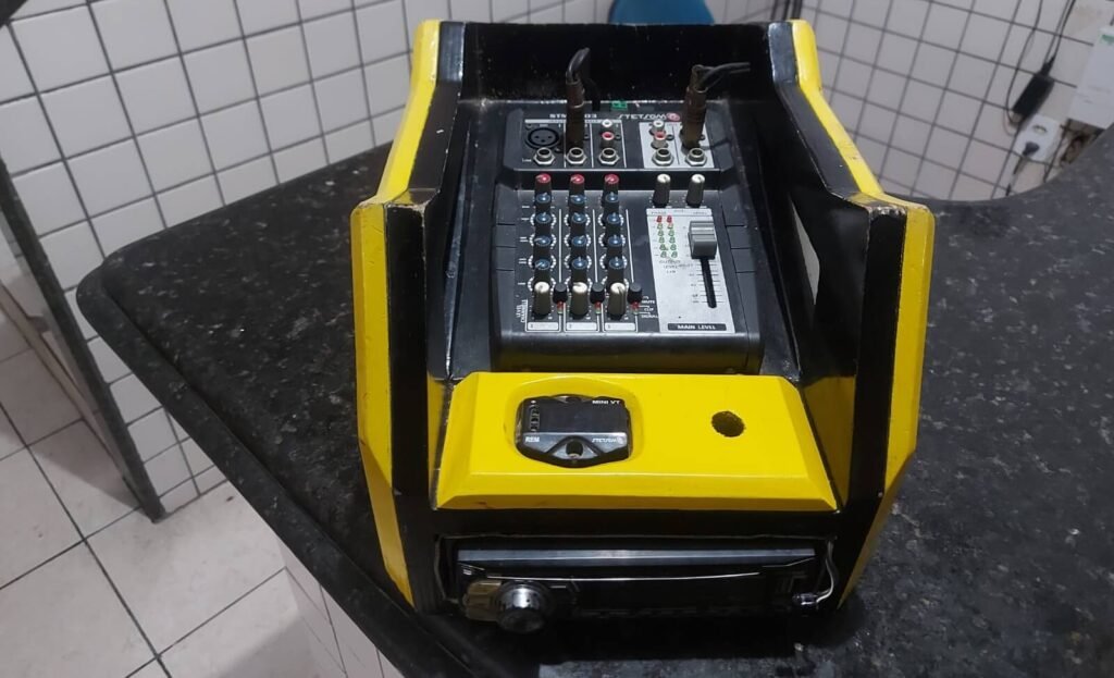 PM apreende equipamento de som após denúncia em Boca da Mata