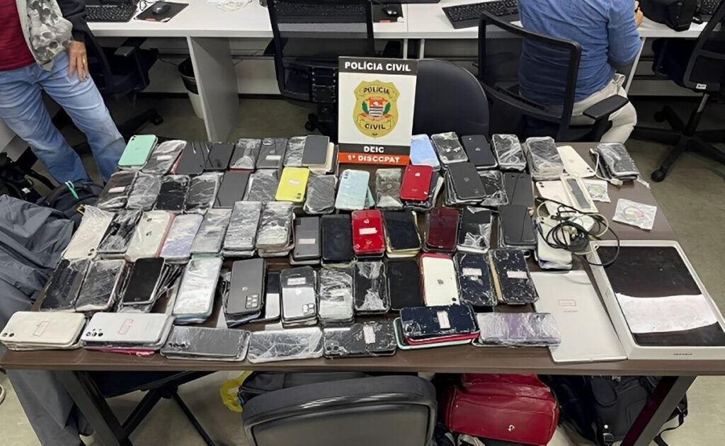 Preso acusado de ser maior receptador de celulares furtados do Brasil