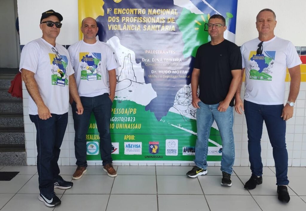 Profissionais da Vigilância Sanitária de São Miguel dos Campos participam de Encontro Nacional