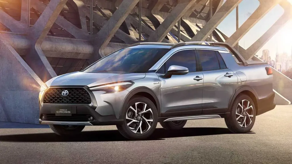 Projeção Picape Corolla