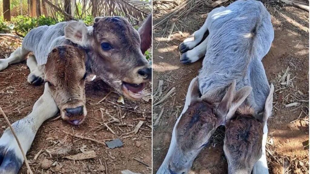 Bezerra nasce com duas cabeças no interior da BA