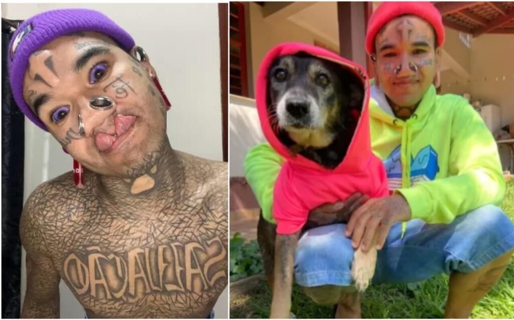 'Capeta indo para igreja', evangélico é criticado por modificações no corpo