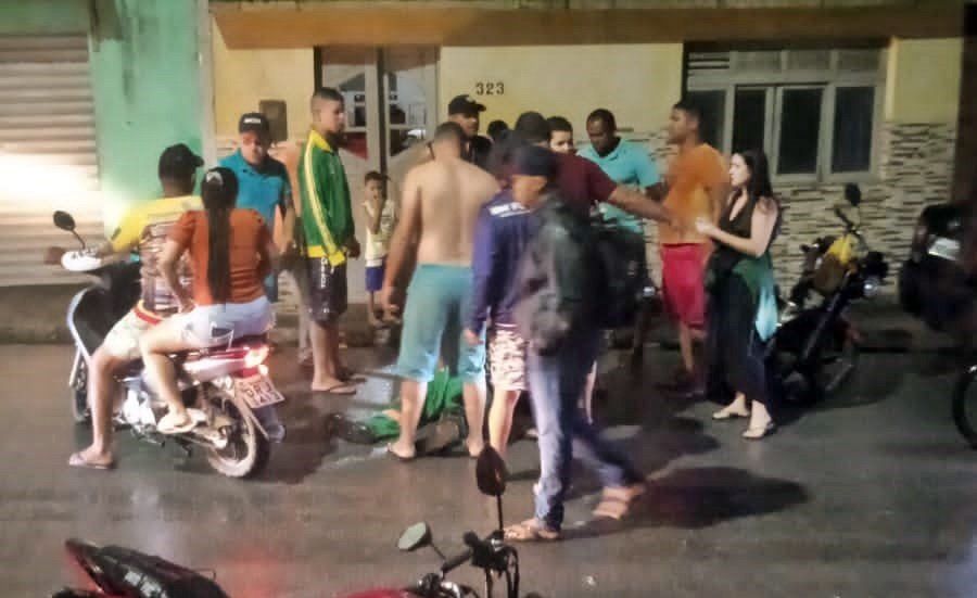 Motociclista é socorrido após acidente em Boca da Mata