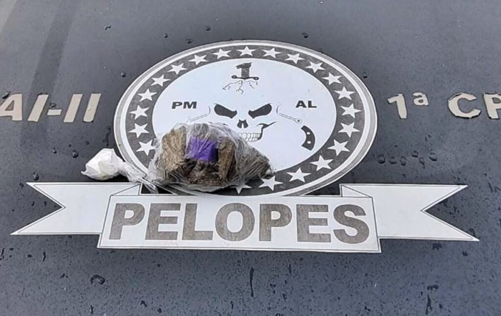 Pelopes prende homem com drogas no Centro de São Miguel dos Campos