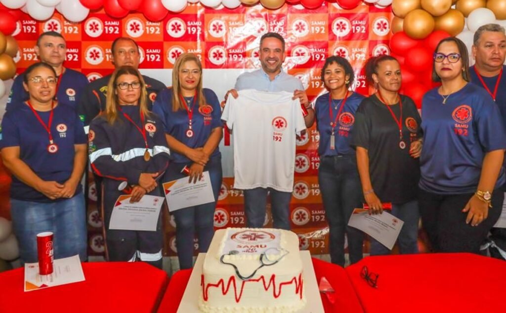 Paulo Dantas anuncia construção de nova sede do Samu durante festa pelos 20 anos da instituição