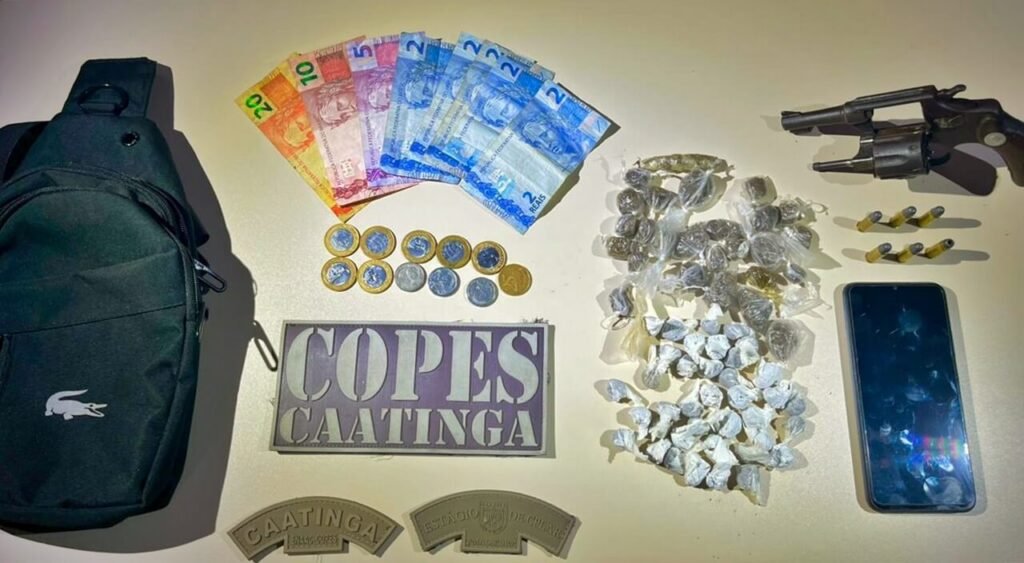 Cadeirante é preso por tráfico de drogas e porte de arma de fogo em Pão de Açúcar