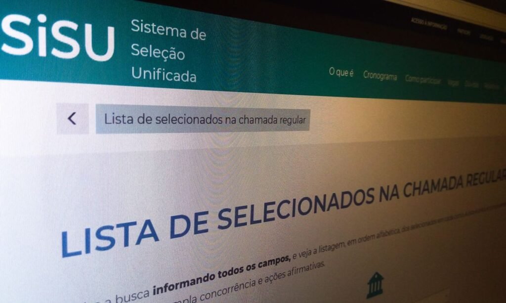 Sisu 2024: matrícula de selecionados começa nesta sexta-feira