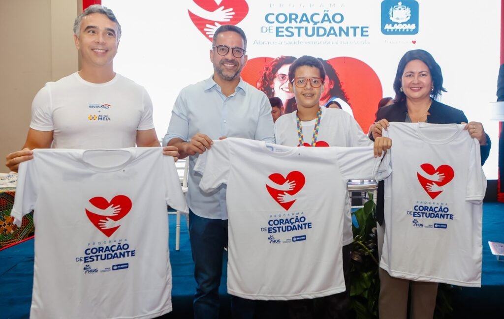 Governo lança programa Coração de Estudante de atenção à saúde mental de alunos da rede estadual