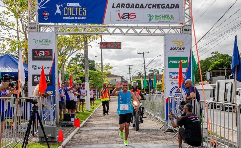 PM realiza a 1ª Corrida Caetés Guardiões do Rio em São Miguel dos Campos