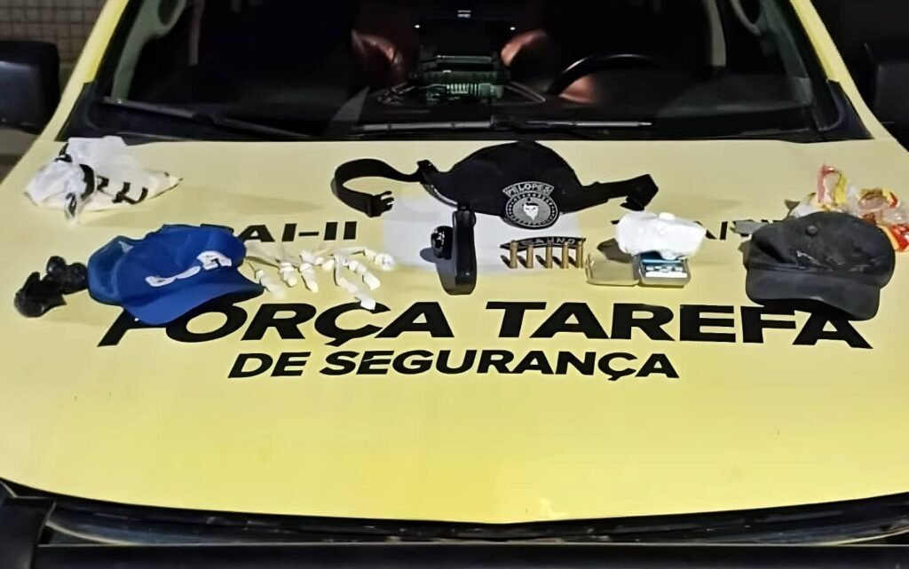 Pelopes da 1ª Cia Independente prende traficante armado em São Miguel dos Campos