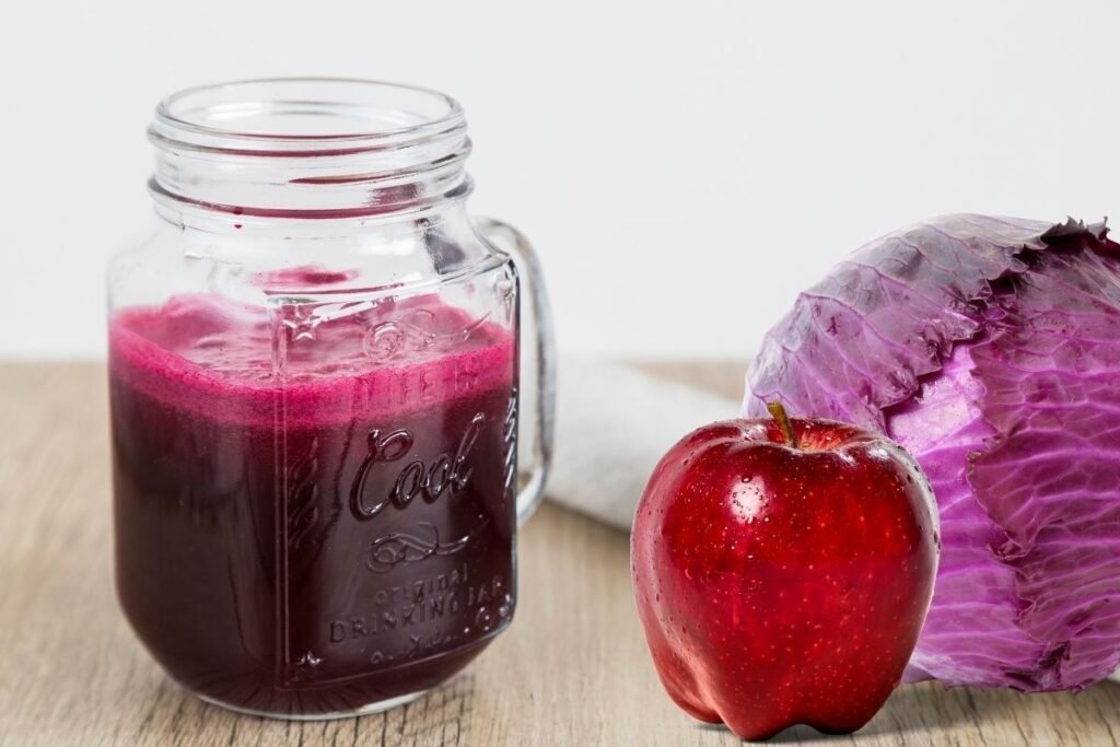 Suco de repolho roxo trata doenças inflamatórias intestinais