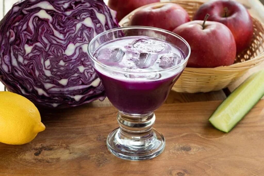 Suco de repolho roxo trata doenças inflamatórias intestinais