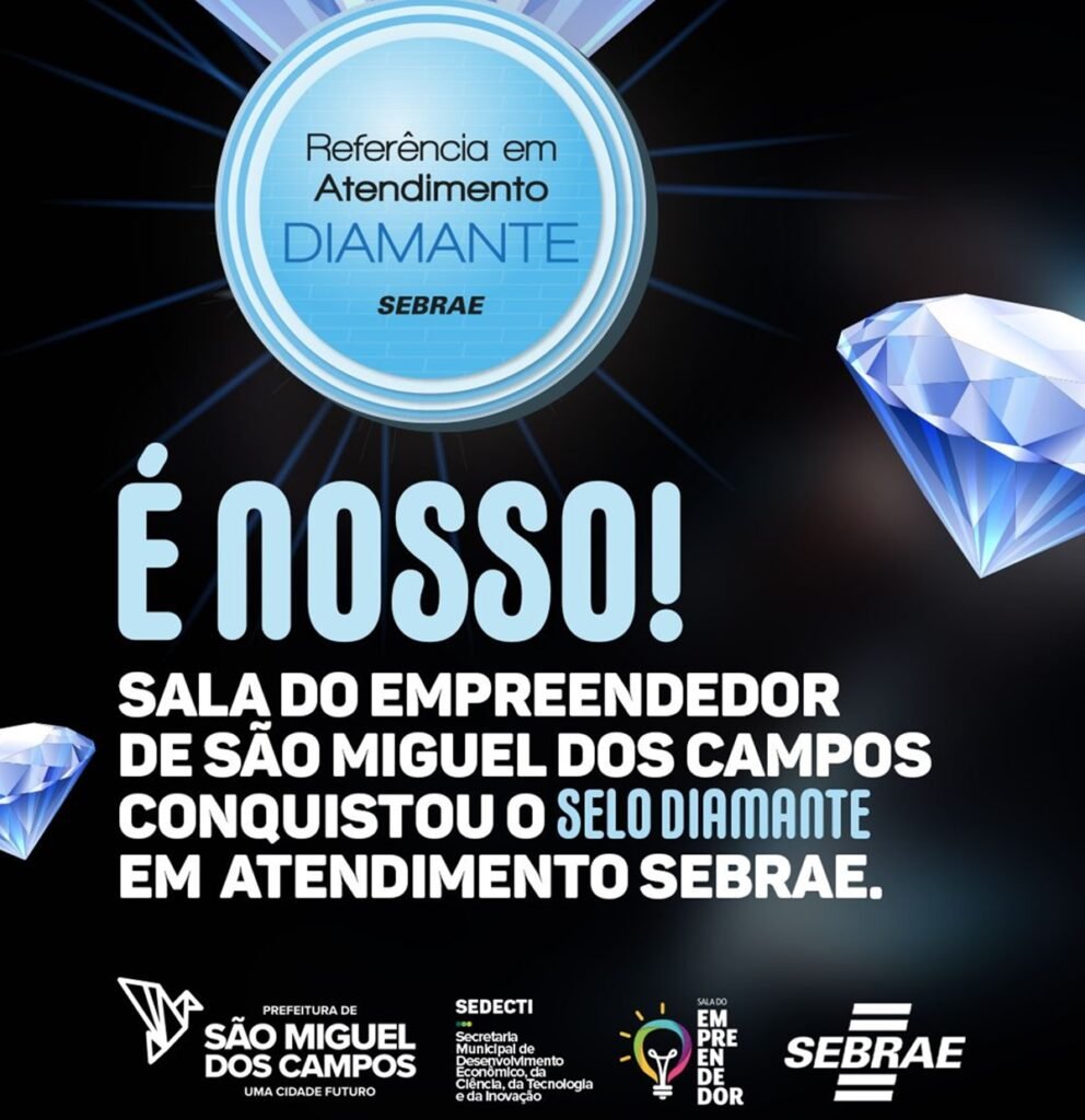 Sala do Empreendedor de São Miguel dos Campos conquistou o Selo Diamante em Atendimento Sebrae