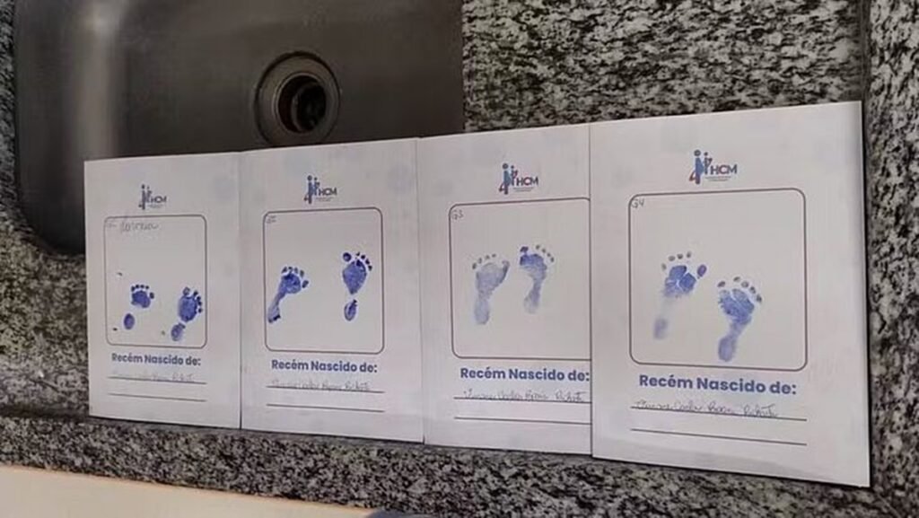 Mulher faz fertilização com dois embriões, engravida e dá à luz quadrigêmeas