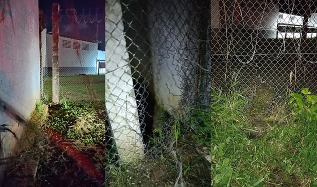 Presídio de Segurança Máxima tem grades serradas em tentativa de invasão