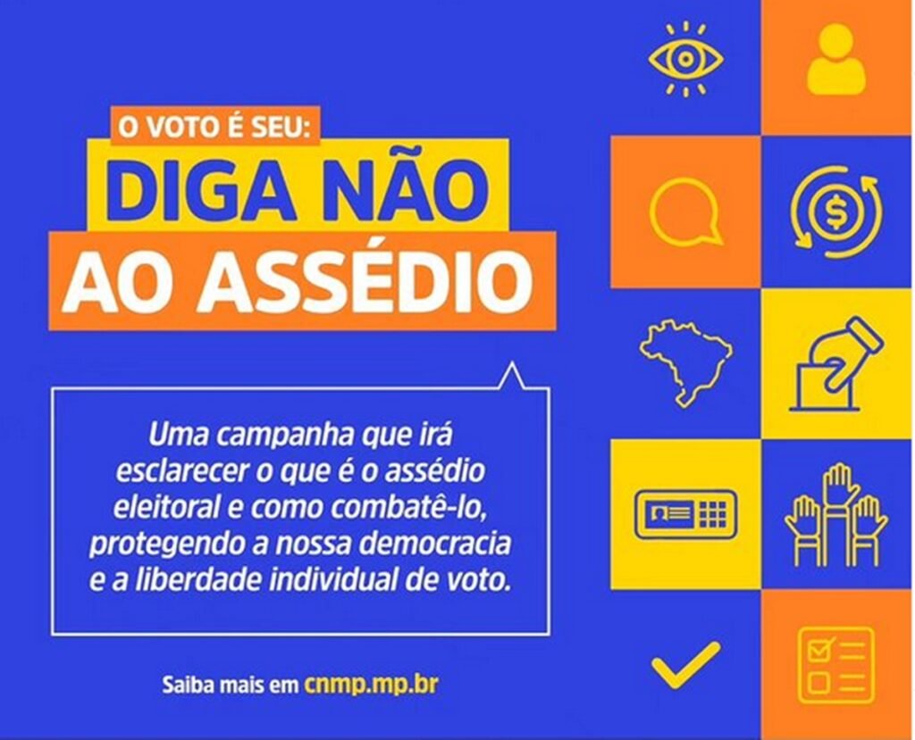 Campanha contra o assédio eleitoral é lançada para proteger a liberdade de voto nas eleições 2024