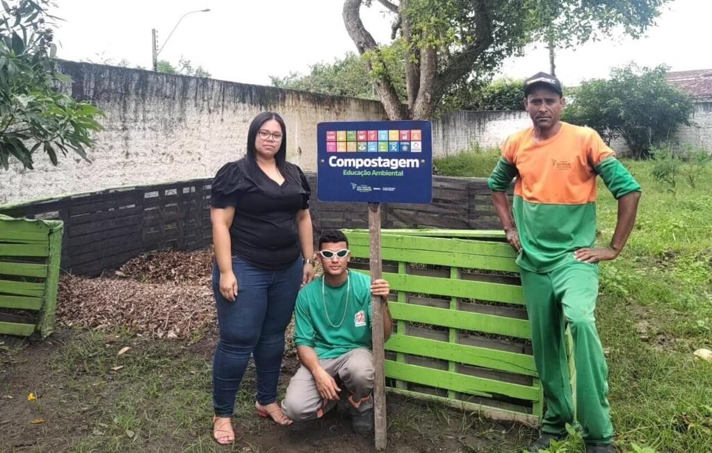 Secretaria de Meio Ambiente de São Miguel dos Campos incentiva prática de compostagem educativa