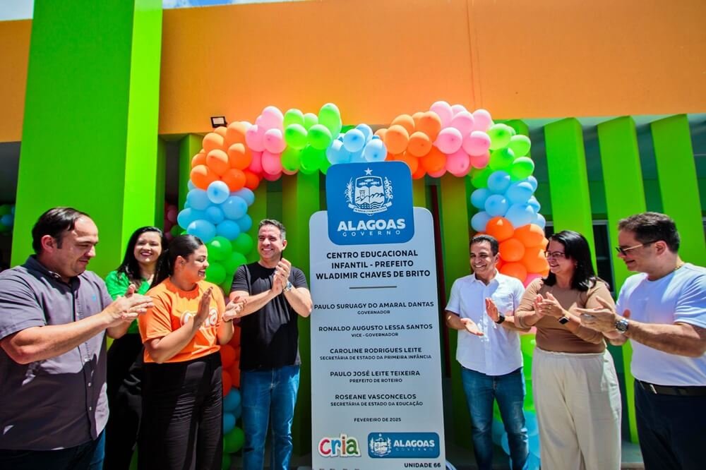 Roteiro ganha 66ª creche Cria no governo Paulo Dantas