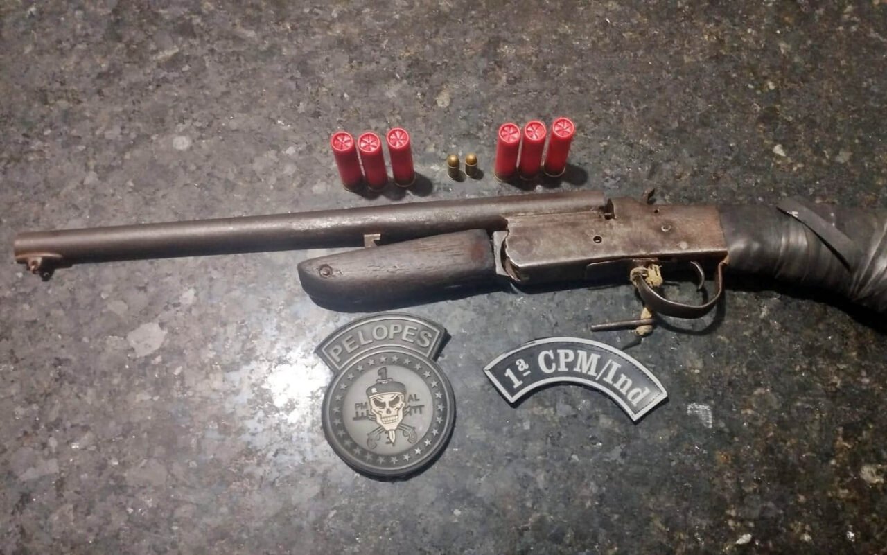 Mais uma arma de fogo é apreendida em São Miguel dos Campos