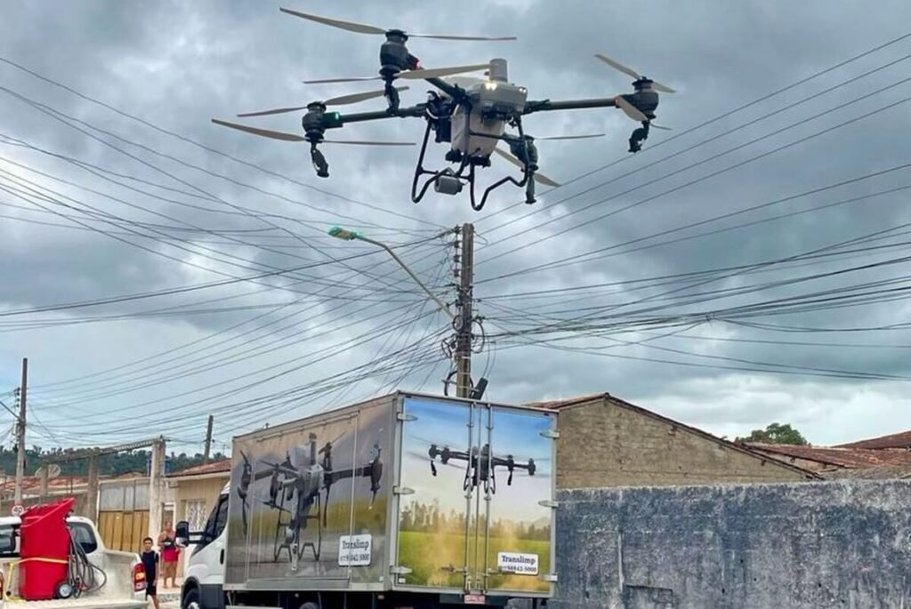 São Miguel dos Campos inova no combate à dengue com uso de drone