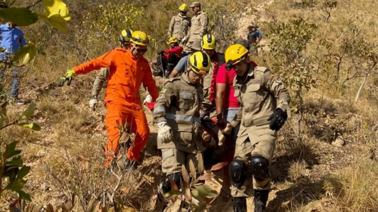 Idosa morre ao despencar de morro enquanto pagava promessa