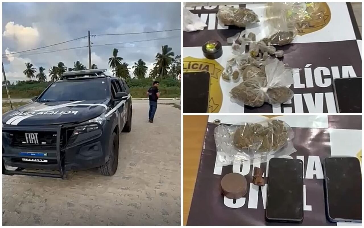 6ª DRP deflagra 'Operação Maré Segura' e prende três pessoas em Jequiá da Praia