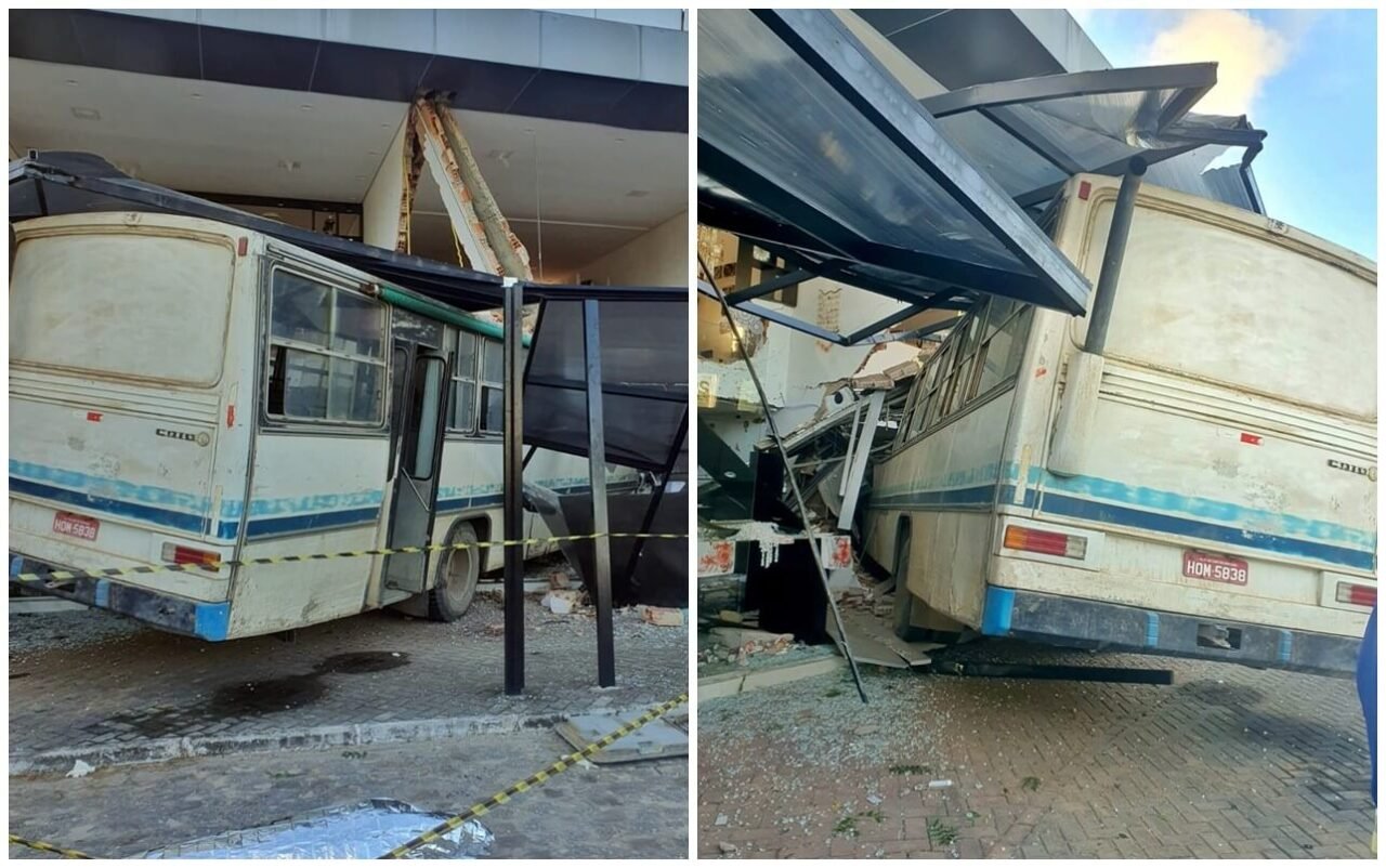Assista: Ônibus desgovernado invade galeria e mata jovem de 23 anos em Maragogi