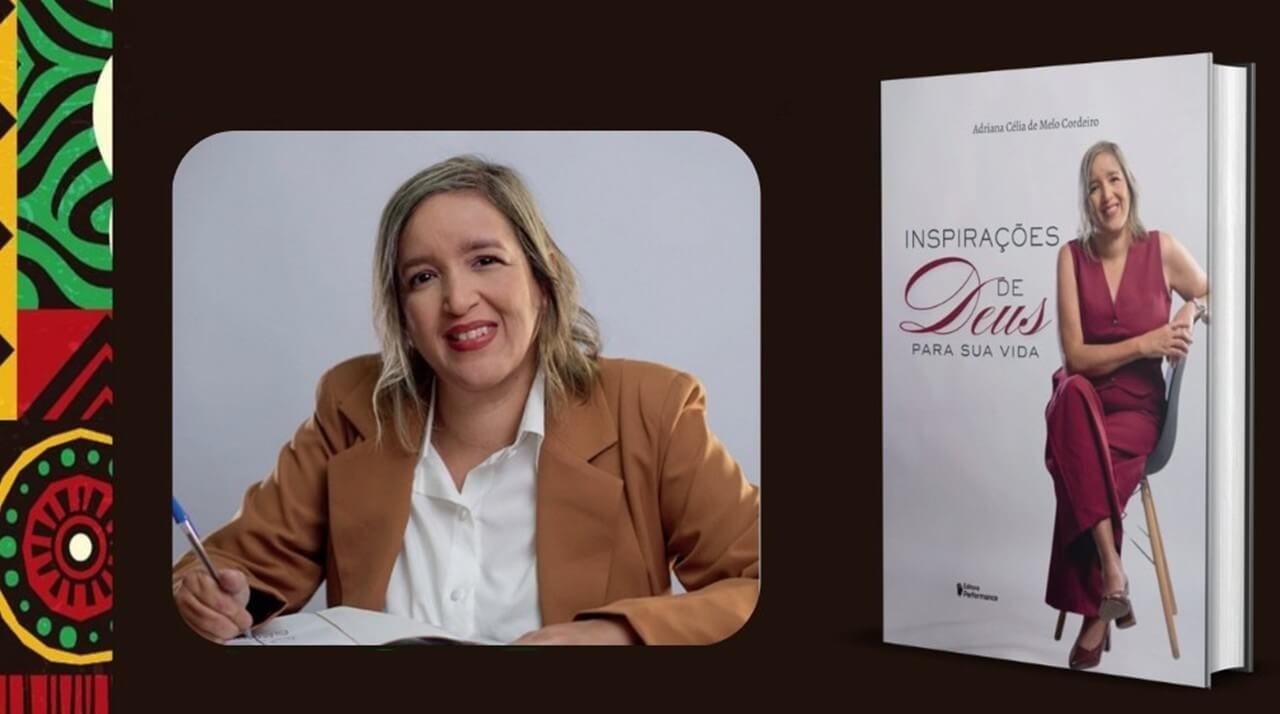 Professora Adriana Célia lança livro ‘Inspirações de Deus para sua Vida’ na 11ª Bienal Internacional do Livro de Alagoas