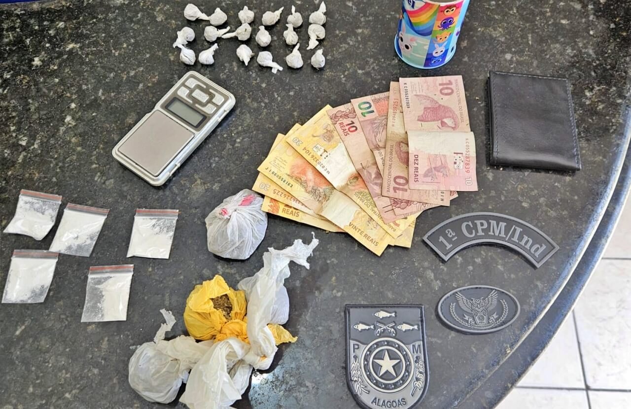 CISP prende homem por tráfico de drogas no 'Batata', em Boca da Mata